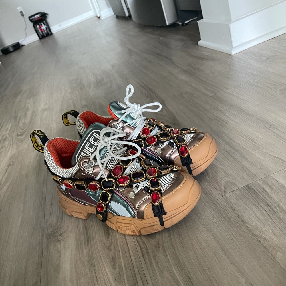 Gucci flash trek sneakers